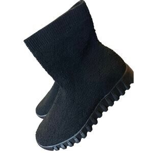 Bernie Mev Chenille Ankle Boots - Keyla in Black Size 6.5 EU 37